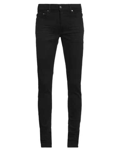 Amiri Man Jeans Black Size 34 Cotton, Elastomultiester, Elastane In Black
