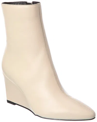 Aquatalia Pauletta Waterproof Leather Bootie In Nude