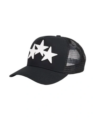 Amiri Man Hat Black Size Onesize Cotton In Black