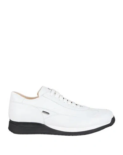 Paciotti Story Man Sneakers White Size 8 Leather In White