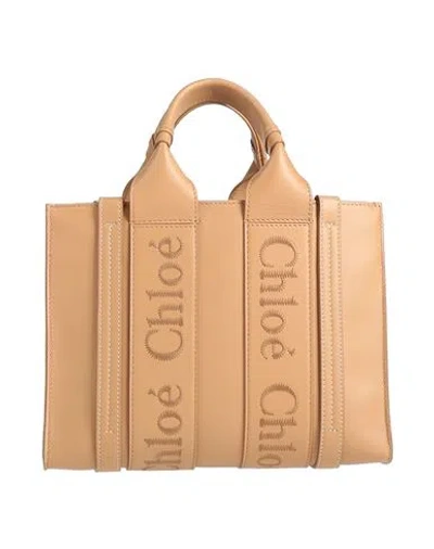 Chloé Woman Handbag Sand Size - Calfskin In Sand