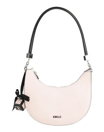 Rǝbelle Woman Shoulder Bag Light Pink Size - Cow Leather In Pink