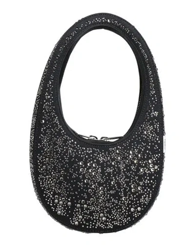 Coperni Woman Handbag Midnight Blue Size - Cotton, Polyurethane, Elastane In Blue