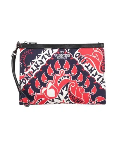 Valentino Garavani Woman Handbag Blue Size - Textile Fibers In Blue