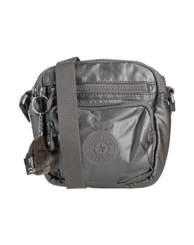 Kipling Woman Cross-body Bag Silver Size - Polyamide, Polyester In Gray