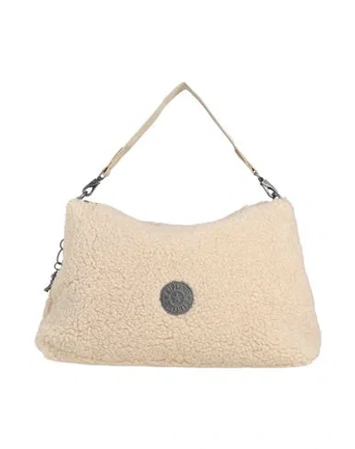 Kipling Woman Handbag Beige Size - Polyester In Neutral