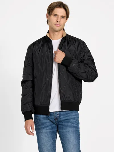Guess Factory Jovi Reversible Jacket In Black