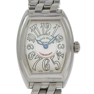 Pre-owned Franck Muller Conquistador Stainless Steel Wristwatch () In Multi