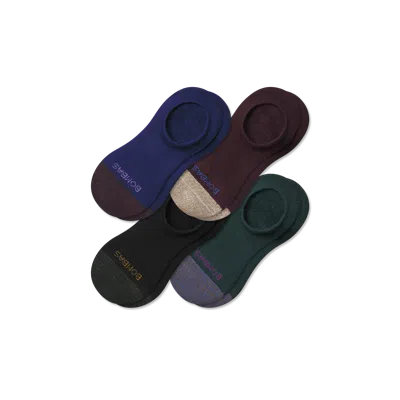 Bombas Cushioned No Show Sock 4-pack In Multi