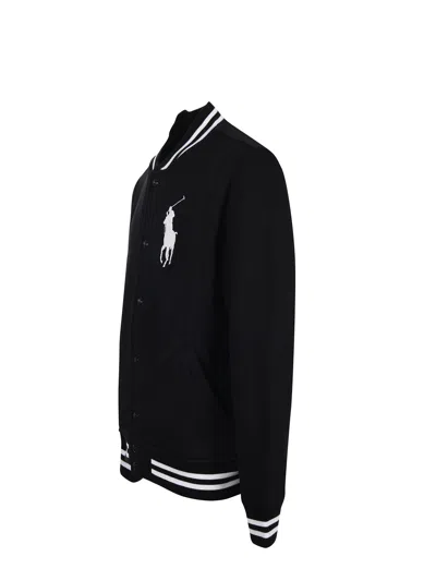 Polo Ralph Lauren Basebalkjtm8-long Sleeve-sweatshirt In Black