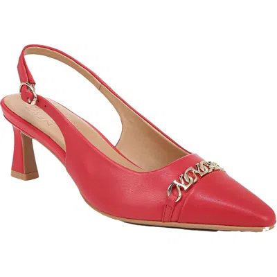 Naturalizer Dovey Womens Leather Slip-on Pumps In Brown