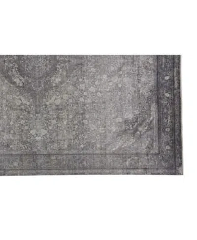 Feizy Simply Woven Michaela R3965 Sand Area Rug In Gray
