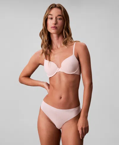 Calvin Klein Women's Invisibles 3-pack Thong In Multi