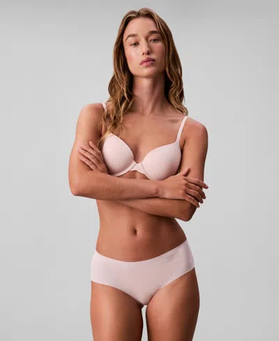 Calvin Klein Women's Invisibles 3-pack Hipster In Multi