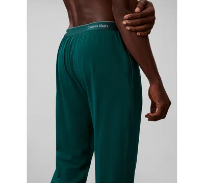 Calvin Klein Men's Modern Cotton Logo Pajama Jogger In Green