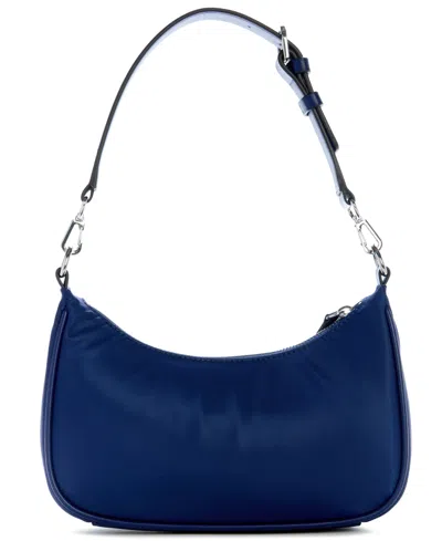Guess Arona Small Shoulder Bag In Blue
