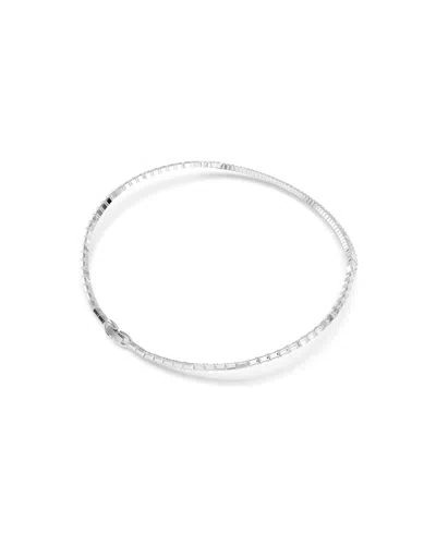 Swarovski Matrix Halskette In Silver