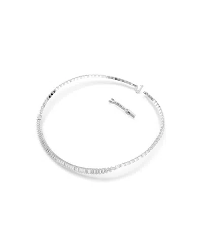 Swarovski Matrix Halskette In Silver