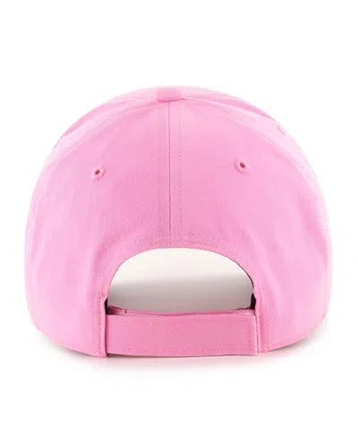 47 Brand Big Girls Pink Atlanta Falcons Rose Mvp Adjustable Hat In Pink