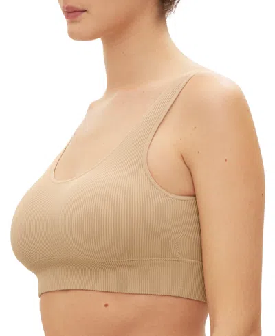 Gap Body Full Coverage Seamless Lounge Bra In Brown