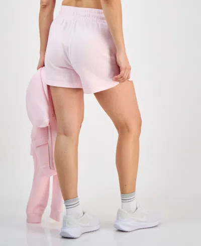Id Ideology Women's Drawstring-waist Dolphin-hem Shorts, Exclusively At Macy's In Pink