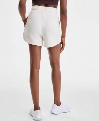Id Ideology Women's Drawstring-waist Dolphin-hem Shorts, Exclusively At Macy's In White
