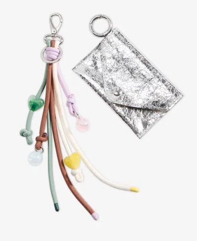 On 34th Card Case & Multi-charm Beaded Keychain, Macy's Exclusive