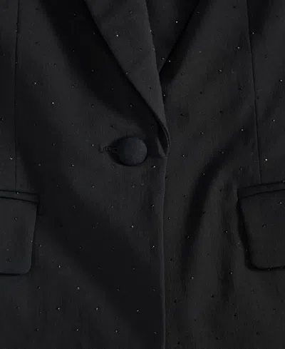 Inc International Concepts Women's Embellished Blazer, Macy's Exclusive In Black