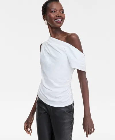 Inc International Concepts Women's Off-the-shoulder Top, Macy's Exclusive In White
