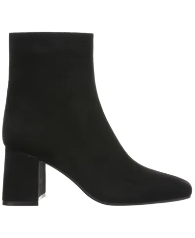 On 34th Margoe Square-toe Booties, Created For Macy's In Black