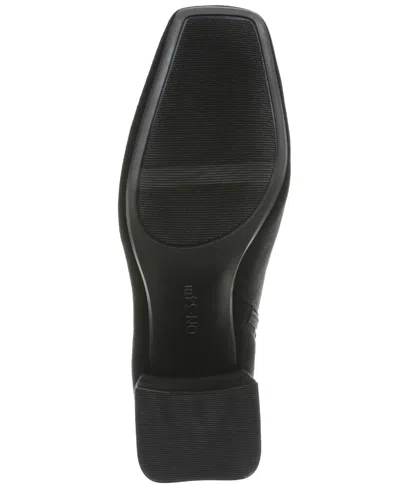 On 34th Margoe Square-toe Booties, Created For Macy's In Black