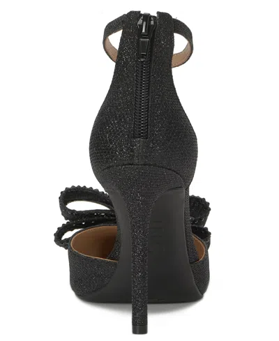 Inc International Concepts Women's Kierstyn Point Toe Bow Sandals, Macy's Exclusive In Black