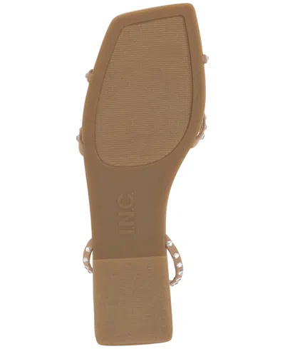 Inc International Concepts Women's Yarina Flat Sandals, Macy's Exclusive In Brown