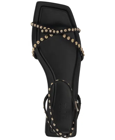 Inc International Concepts Women's Yarina Flat Sandals, Macy's Exclusive In Black