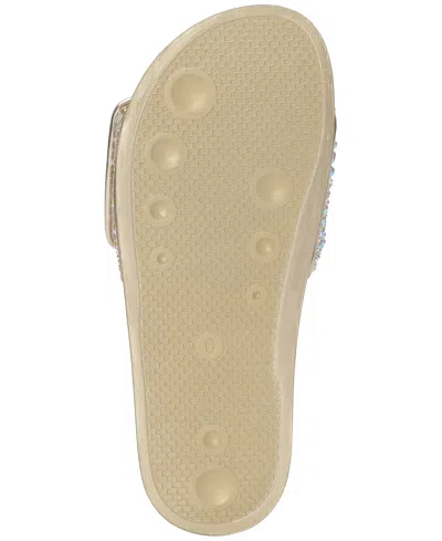 Inc International Concepts Women's Peymin Pool Slides, Created For Macy's In Gold