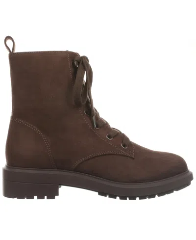 On 34th Women's Terissa Lace-up Booties, Created For Macy's In Brown