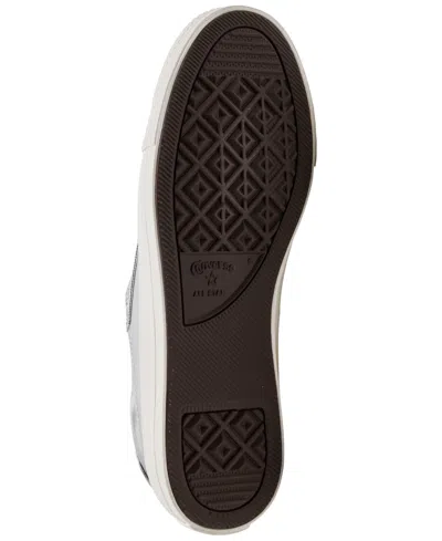 Converse Chuck Taylor All Star Dainty Lucky Metal Sneakers Silver Metallic/egret In Silver