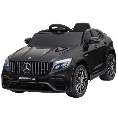 Breebe Aosom 12v Toddler Ride On Car With Remote Control, Mercedes Benz Amg Glc63s Coupe, Electric Car With In Black