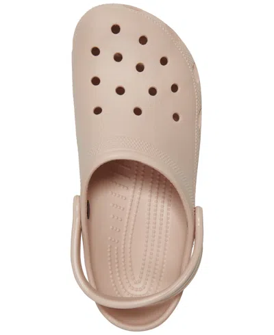 Crocs Men's And Women's Classic Clogs From Finish Line In Pink