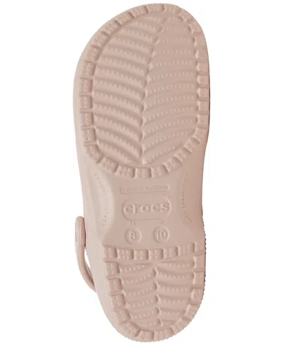 Crocs Men's And Women's Classic Clogs From Finish Line In Pink