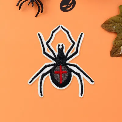 Fashnzfab Halloween Spider Iron On Patch 2.2" X 2.4"