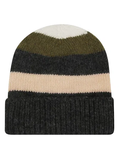Alanui Striped Beanie Featuring Folded Cuff In Multi