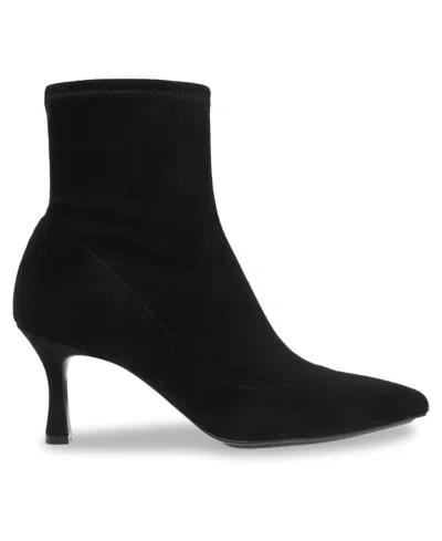 Anne Klein Women's Reesse Pointed Toe Booties In Black