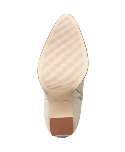 Marc Fisher Ltd Women's Lannie Dress Leather Boot In Neutral