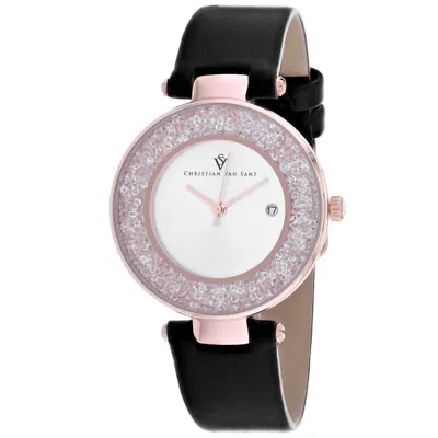 Christian Van Sant Women's Silver Dial Watch