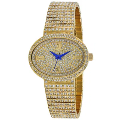 Christian Van Sant Sparkler Quartz Gold Dial Ladies Watch Cv0251
