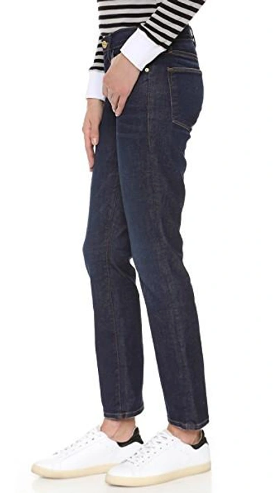 Shop Frame Le High Straight Jeans In Franklin