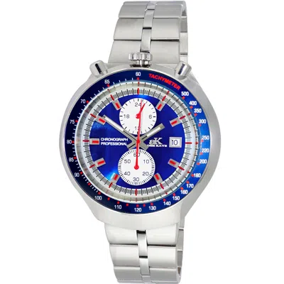 Adee Kaye Men's Muscle Blue Dial Watch In Blue