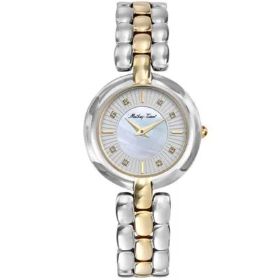 Mathey-tissot Women's Farah Mother Of Pearl Dial Watch In Metallic