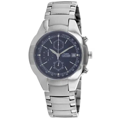 Hush Puppies Men's Classic Blue Dial Watch In Metallic